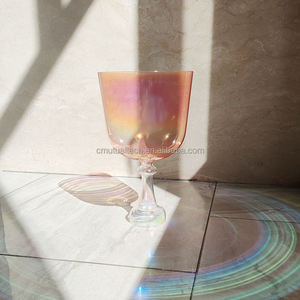 קערת קריסטל רוז קוורץ מזמרת, קערה בהתאמה אישית, מכשיר לריפוי בצלילים 432 הרץ, קערות קריסטל, מכשירי ריפוי בצלילים - Product Image 6