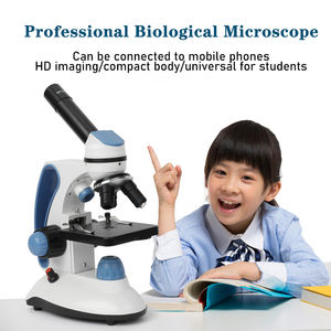 <span class=keywords><strong>Kit</strong></span> microscopio LUXUN 40X/100X/250X /400X/1000X giocattolo monoculare per bambini microscopio scientifico della scuola biologica per l'apprendimento dei bambini - Product Image 3
