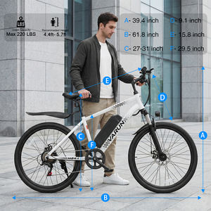 Vélo de Montagne Électrique VARUN 24 pouces 350W avec Frein à Disque Mécanique pour Adultes – Vente en Gros et Dropshipping – En Stock aux États-Unis - Product Image 6