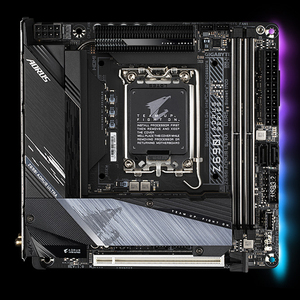 Carte mère de jeu <span class=keywords><strong>GIGABYTE</strong></span> INTEL Z690I AORUS ULTRA prend en charge les processeurs Intel de 12e génération avec socket LGA1700 et mémoire DDR5 64G - Product Image 5