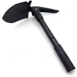 Ajoteqpt Emergency Tuin Camping Survival Spade Multifunctionele Mini Opvouwbare Schop