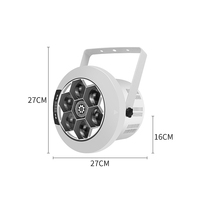 SHTX 6 Eye Bee Moving Head Grünes Laser-Bühnen licht für Home Party DJ Disco Nachtclub Hochzeits bar Led RGBW Stage Decken leuchte