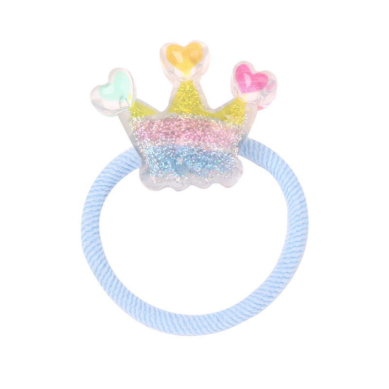 Couronne arc-en-ciel bleu clair Mt