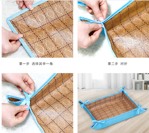 Cool Seat Nest Summer Meow <b>Dog</b> Vine Mat Tying Pet Supplies <b>Bed</b> Dual purpose Comfortable Cool Seat Popular - Product Image 2