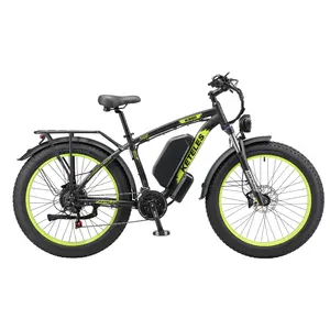Drop Shipping Ons Magazijn Keteles 26 Inch E-Bike 2000W Motor 23ah Batterij Elektrische Fietsen Dikke Band Elektrische Fiets