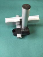 Pince de fixation robuste et flexible Stark pour accessoires de convoyeur, construction et secteur alimentaire et des boissons