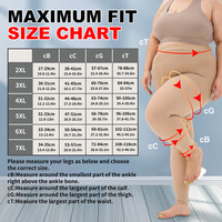 Bas de compression médical personnalisé de classe 2 à pression graduée pour le soulagement des varices et la récupération post-chirurgicale, 20-30 mmHg, montant jusqu'à la cuisse, compression douce