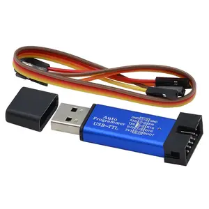 MCU STC 51 vi điều khiển downloader tự động lập trình/3.3V 5V phổ/điện áp kép USB để TTL tải về cáp