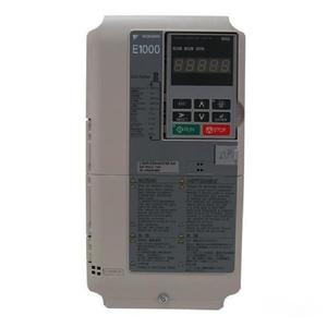 Variateur de fréquence triphasé 400V Yaskawa série E1000 CIMR-EBA40018PAA avec affichage LED et boutons marche/arrêt - Product Image 1