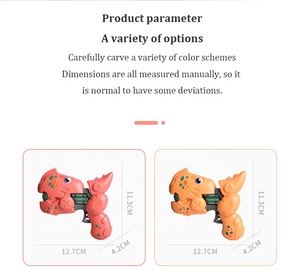 Juguetes de Pistola Miniatura Eléctrica con Sonido y Luz de Dinosaurio de Dibujos Animados, Novedad al por Mayor, Tendencia 2025, para Niños - Product Image 6
