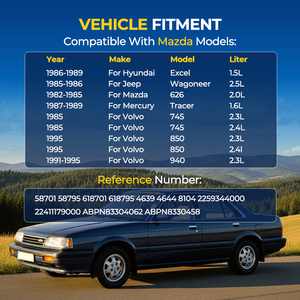 Haute utilisé nouvelle pompe de compresseur à courant alternatif CO 4647C pour 1991-1995 pour <span class=keywords><strong>Volvo</strong></span> 940 2.3L 1982-1985 Mazda 626 2.0L 1985-1986 Jeep Wagoneer 2.5L - Product Image 6