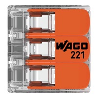 Connecteurs à ressort Wagos 221-412/413/415, prix usine, connecteurs enfichables, connecteurs d'origine allemande