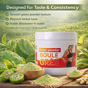 Boule gres ผงดีท็อกซ์ผสมชาเขียวผสมสารสกัดจากสมุนไพรวิตามินสำหรับการจัดการน้ำหนักแบรนด์ - Product Image 2