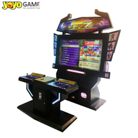 Machine de jeu d'arcade Vewlix de 55 pouces pour jeux de combat rétro Tekken 7 et Street Fighter IV 4, machine de combat à monnayeur