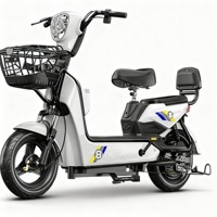 Vélo Électrique Urbain Femme 48V 350W à Vendre Directement de l'Usine Chinoise – 3 Vitesses, Capteur Électronique, Couleurs Tendance, Longue Autonomie pour Usage Quotidien