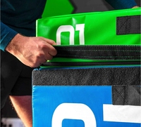 Caja Pliométrica 3 en 1, Equipo de Entrenamiento de Salto y Fitness