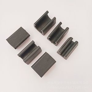 Open Foot <b>Pad</b> <b>Chair</b> Leg <b>Pad</b> Black Plastic Anti Slip For Office <b>Chairs</b> 3 5 8 10 12 14 16mm - Product Image 2