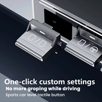 Accessoire automobile : Écran tactile avec éclairage et station d'accueil pour Tesla Model 3/Y/3 Highland/Y Juniper, extension de base de console à bouton, adaptateur de voiture