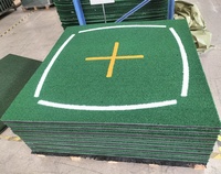 Tapis de golf classique en nylon pour entraînement sur gazon artificiel, simulateur intérieur, mini-golf, 1500x1500mm, 27kg