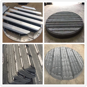 Busa bahan penghilang baja tahan karat bantalan Demister pengepakan struktural kawat logam Demister jala - Product Image 5