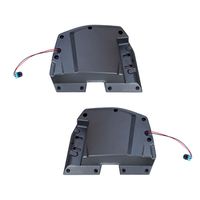 Pod Speaker Atap Belakang Yongjin 6.5 inci dengan Braket untuk Polaris General 1000/4 1000/XP 1000/XP4 1000 2020-2025