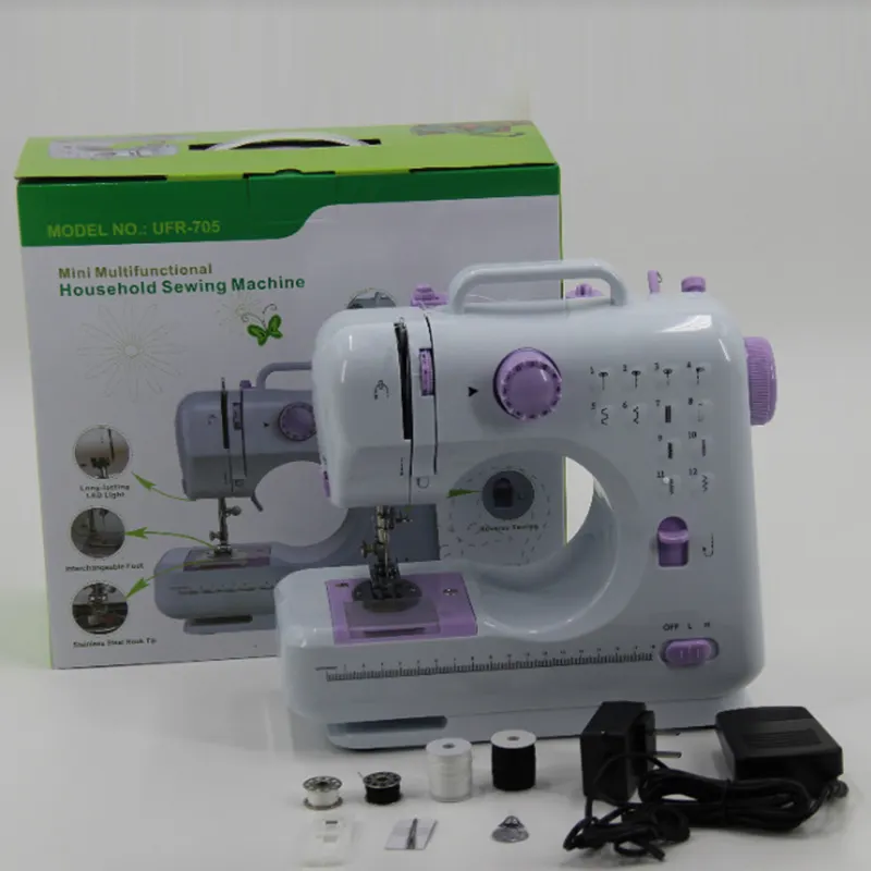 Handheld Mini Sewing Machine Wheel Sewing Machine Multi With Locking Edge