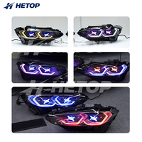Phares HETOP G22 M3 G80 M4 G82 2021-2024, mise à niveau personnalisée spéciale, style OSS, style RGB, LED avant uniques, Plug and Play pour BMW