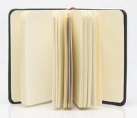 Portable livre planificateur cahier journal impression tissu personnalisé Carton boîte Journal personnalisé A6 couverture rigide tissu/cuir/lin