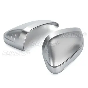 Coques de protection pour rétroviseurs latéraux de voiture, finition argent mat chromé, pour Audi A4 B9 S4 A5 S5 RS5 2016-2022 - Product Image 3