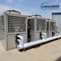 OEM 120HP 180HP Fournisseur de renommée mondiale de refroidisseurs à vis refroidis par air pour utilisation industrielle et commerciale