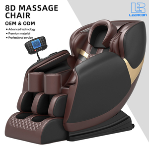 Silla <span class=keywords><strong>de</strong></span> Masaje <span class=keywords><strong>de</strong></span> Alta Gama LEERCON OEM Personalizada Multifuncional con Gravedad Cero 8D, Doble Núcleo con Bolsa <span class=keywords><strong>de</strong></span> Aire para Padres y Hogar - Product Image 1