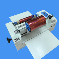 Machine à plastifier thermique double face EKO-350 1190W à froid et à chaud avec adhésif pour feuille à chaud, format A4, OEM&ODM