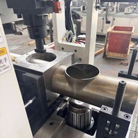 Máquina CNC para fabricar tuberías de acero inoxidable en T para colectores de salida de refrigeración líquida CDU