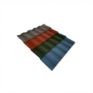 Tuiles de toit <span class=keywords><strong>en</strong></span> <span class=keywords><strong>zinc</strong></span> et aluminium revêtues de pierre, préférées par les propriétaires de maisons modernes au Ghana - Solution durable et imperméable pour les toits d'hôtels - Product Image 5