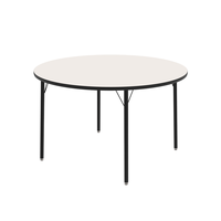Mobilier scolaire moderne Table de formation Salle de classe double Tables et chaises d'école Bureau de table circulaire pour étudiants