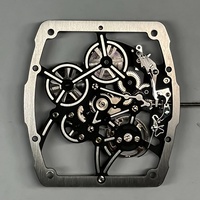 Montre mécanique édition limitée 2026, boîtier tonneau, mouvement personnalisé, montre de luxe pour homme
