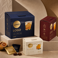 Boîte en carton blanc personnalisée avec logo, papier artistique, bande de fermeture éclair facile à déchirer, dorure à chaud et vernis sélectif UV, idéale pour la vente au détail et les cadeaux (OEM/ODM)