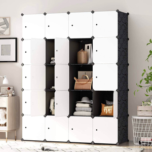 High Quality Plastic Folding Cabinets <strong>Storage</strong> Furniture for <strong>Clothes</strong> &amp; Closets Organizer <strong>Clothes</strong> <strong>Storage</strong> <strong>Unit</strong> - Product Image 3