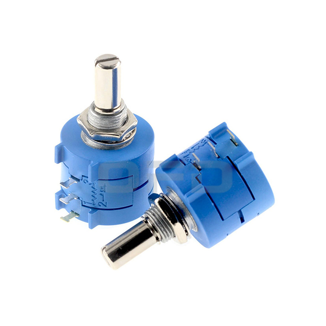 3590 Rotary Potentiometer 10 to 5M OHM ±10% Adjustable Resistor Wirewound Precision Potentiometer 3590