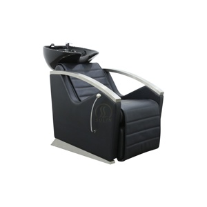 Sillón de <span class=keywords><strong>Lavacabezas</strong></span> Moderno Directo de Fábrica con Lavabo de Cerámica, Tapicería de Cuero PU, Estación de Lavado Ajustable, Ecológico y Personalizable - Product Image 6