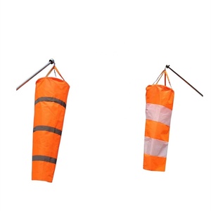 2m Chiều cao cực hỗ trợ ngoài trời treo gió Hướng sân bay windsocks in kỹ thuật số cho trang trại công viên ngoài trời - Product Image 4