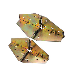 Furniture Hinge Thickened 4mm Iron Color Plated Butterfly Hinge For <b>Folding</b> <b>Table</b> Modern Design Durable - Product Image 2