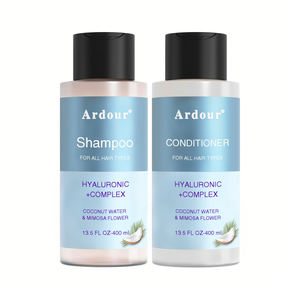 Volumen y Bounty Champú y acondicionador espesante para el volumen del cabello y el cuidado del cabello fino Agua de coco - Product Image 1