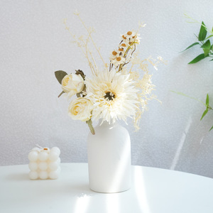 Bouquet de fleurs artificielles en soie Plain Realm Autumn Twilight Hymn, imperméable, pour décoration intérieure et accessoires de mariage - Product Image 2