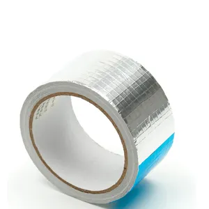 Aluminium Tape Adhesie Versterkte Aluminiumfolie Tape Kraft Water Geactiveerde Versterkte Verzending Tape