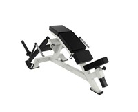 Equipo de gimnasio de fitness comercial, máquina de fila vertical sentada, músculos, ejercicio, fuerza, fila vertical recargada