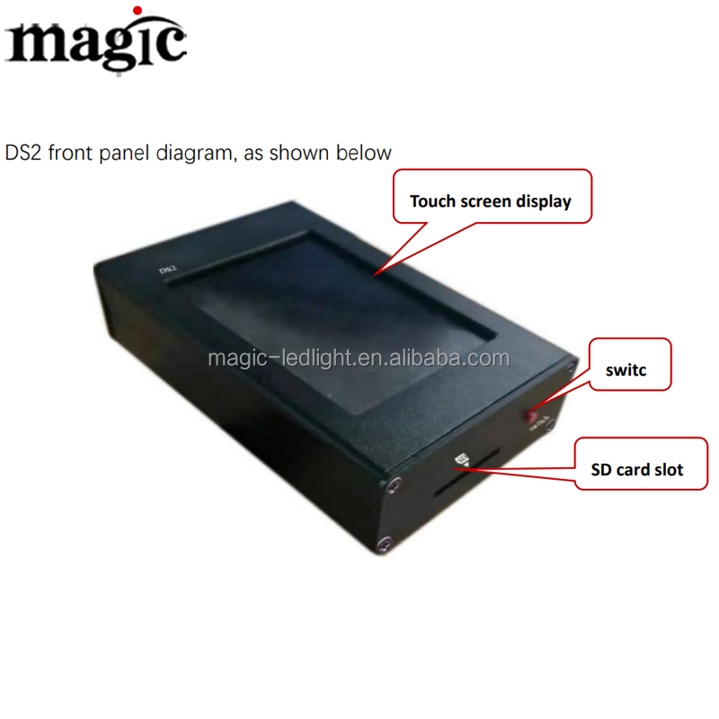 YM DS2 Handheld Encoder - Programmable DMX512 Controller