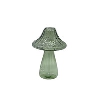 Vase d'aromathérapie en verre transparent hydroponique de style nordique moderne, décoration d'art de bureau pour salon et table à manger