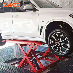 Elevador de Tijera Horizontal Hidráulico Eléctrico de Doble Cilindro SAMFD para Garaje, Elevación Media de 3T, Altura de Elevación de 1200 mm - Product Image 4