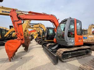 Energy-Saving Design Multi-Mode Fish <b>Pond</b> Expansion Digging 7 Ton Hitachi ZX75US Used Mini Excavator Isuzu Engine Motor Gearbox - Product Image 6